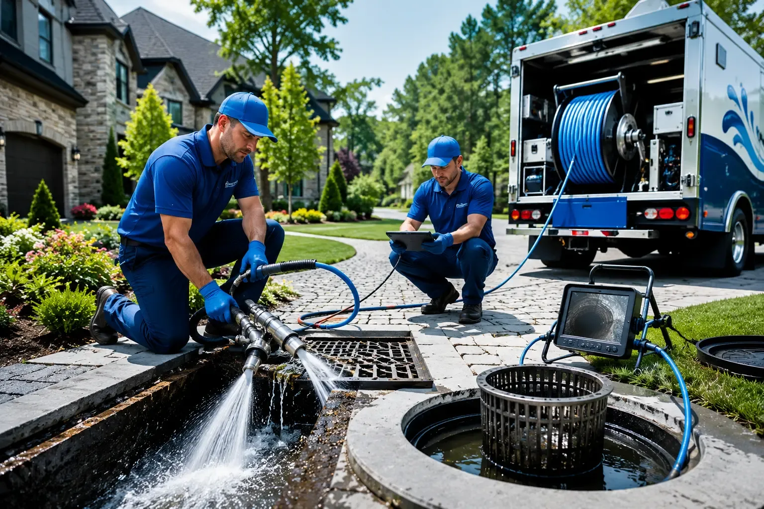 Local outdoor drain cleaning professionals in Huntington Woods, MI